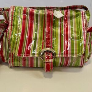 Kalencom laminated diaper bag new with tags
